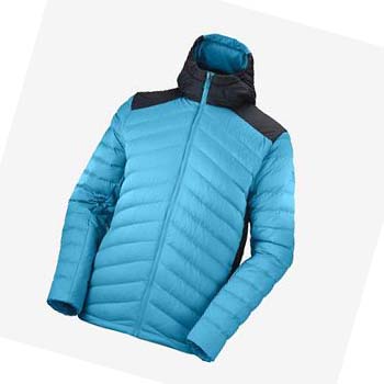 Salomon ESSENTIAL XWARM DOWN INSULATED Erkek Ceket Mavi | TR 3302BEX